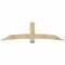 Ekena Millwork Bellingham Rough Sawn Timber Gable Bracket, Douglas Fir, 84"W x 24"H x 4"D x 6"F, 7/12 Pitch GBW084X24X0406BEL00RDF - alternate 1